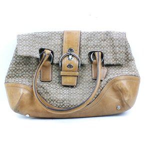 Coach Women's Brown Medium Hand Bag (Posh326)